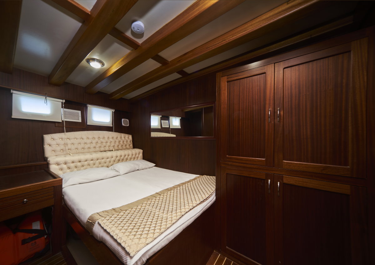 16 cabin wooden motorsailer yacht for sale Turkey
