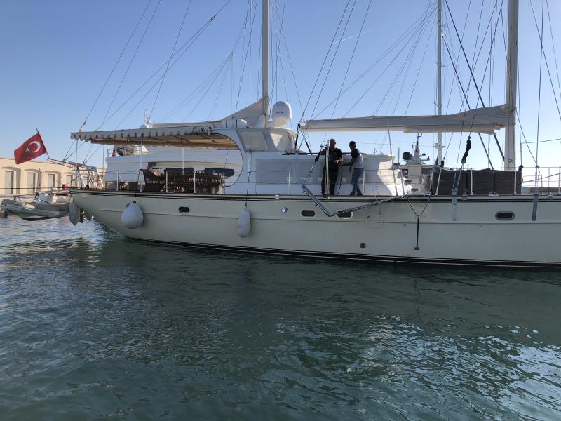 wooden hull yacht for sale Turkey